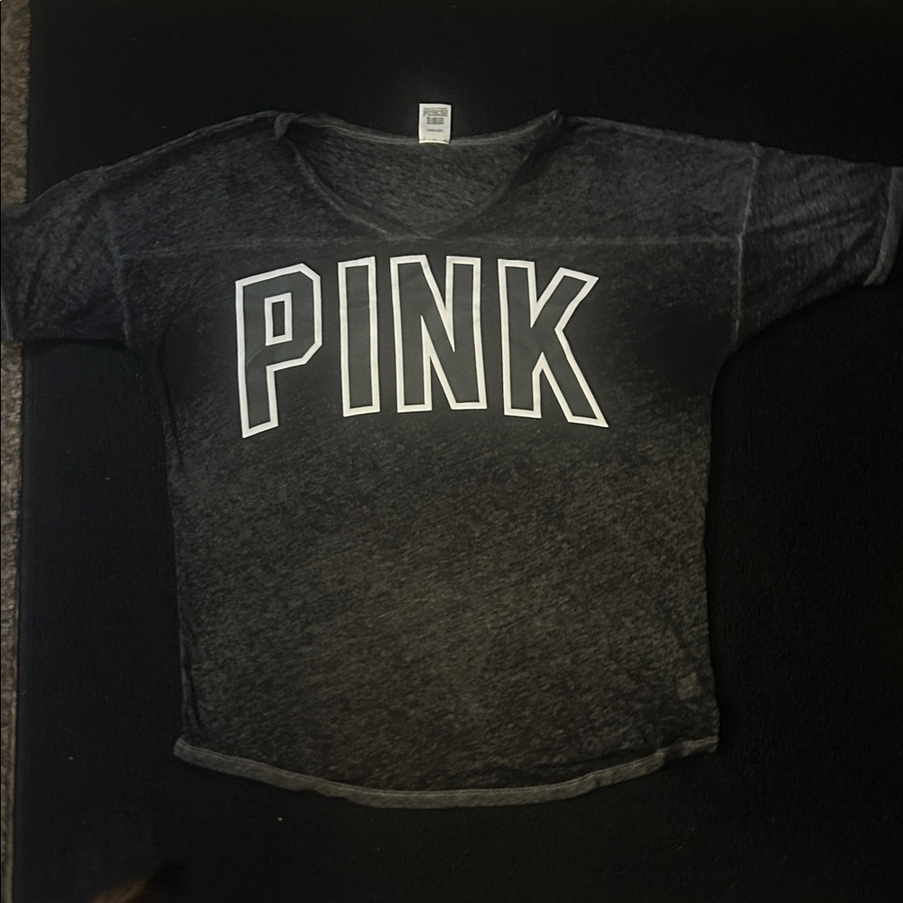 PINK Victoria's Secret Kids Tee - Charcoal